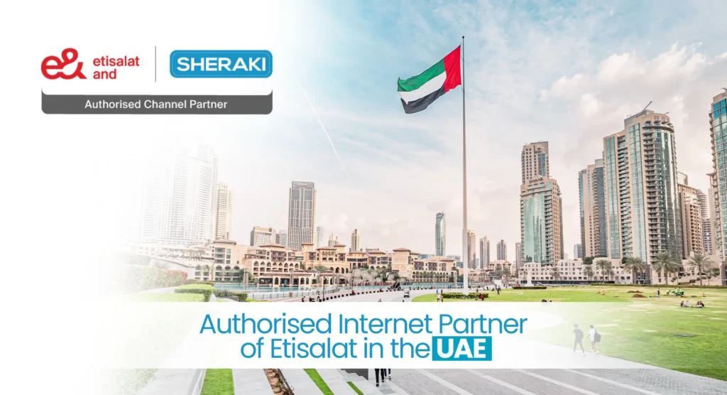 Authorised Internet Partner of Etisalat in the UAE