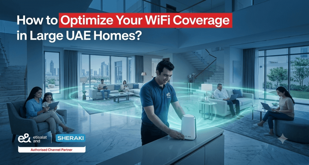 How to Optimize WIFI Coverage in Large UAE Homes