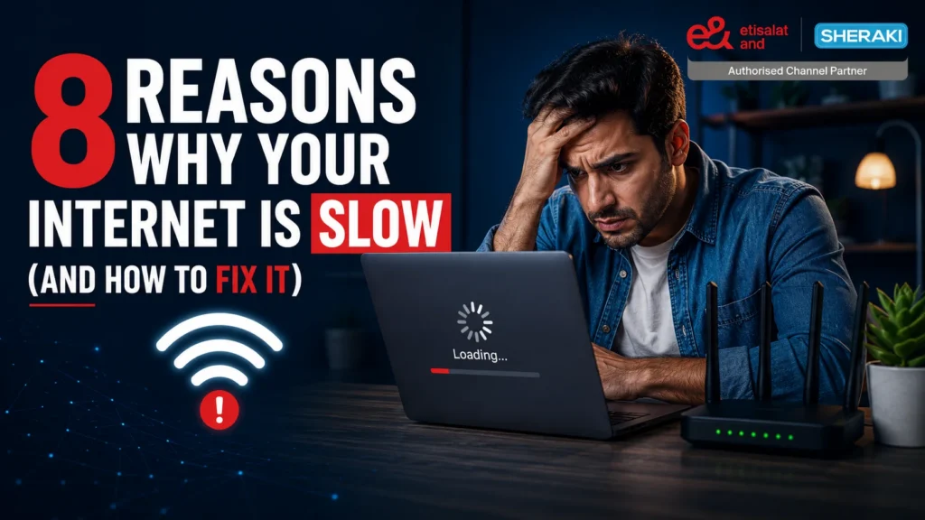 Reasons why your internet is slow