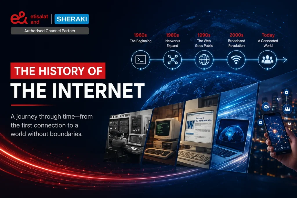 The History of The Internet